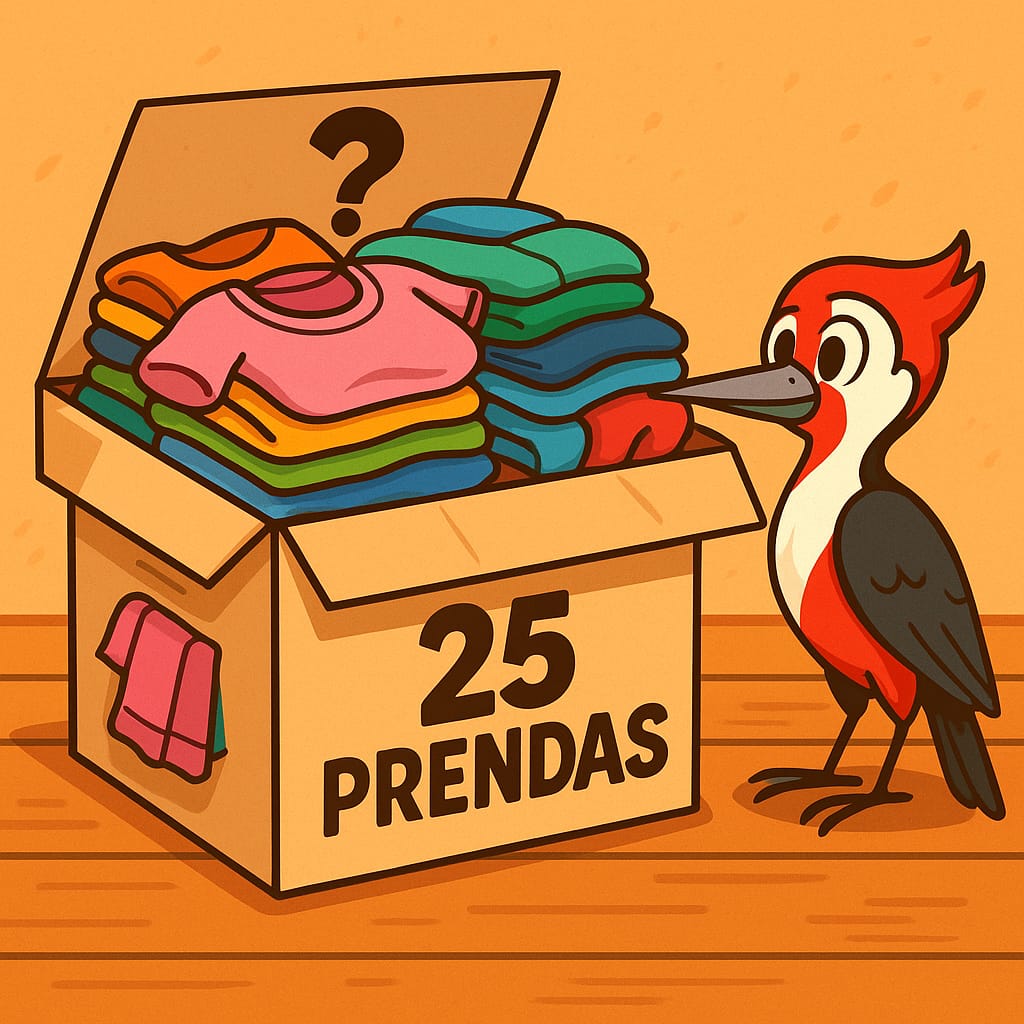 LOTE DE 25 UNIDADES DE TEXTIL