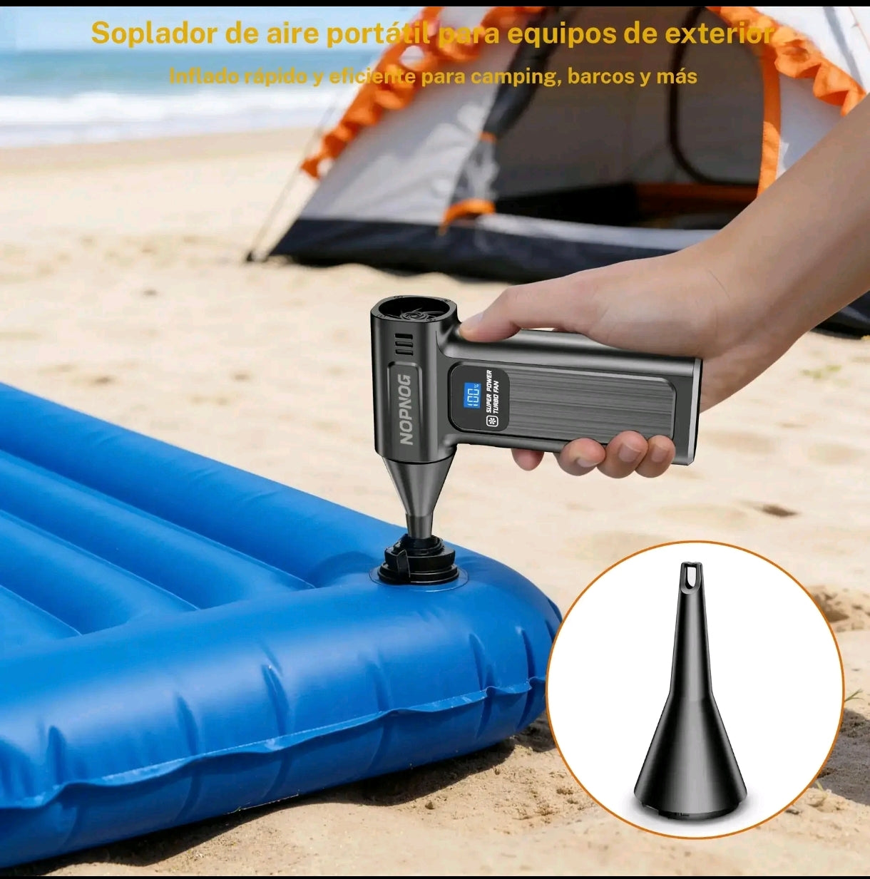 Soplador Turbo M9 140.000 RPM