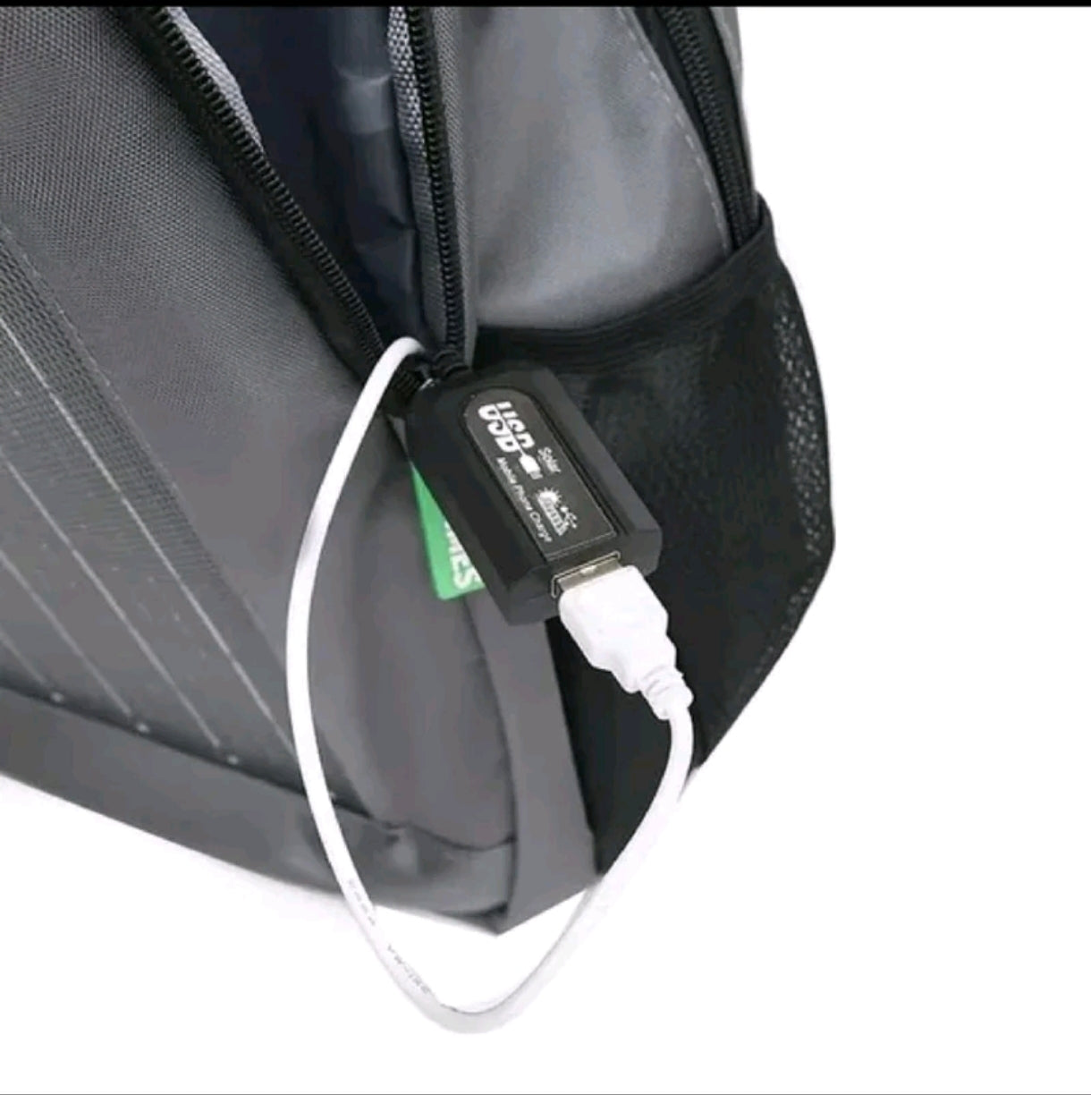 Mochila Solar con Luces LED Hausjo Shop+POWERBAN DE REGALO!